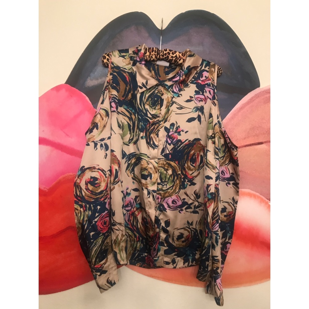 Arden B - Shoulderless Blouse